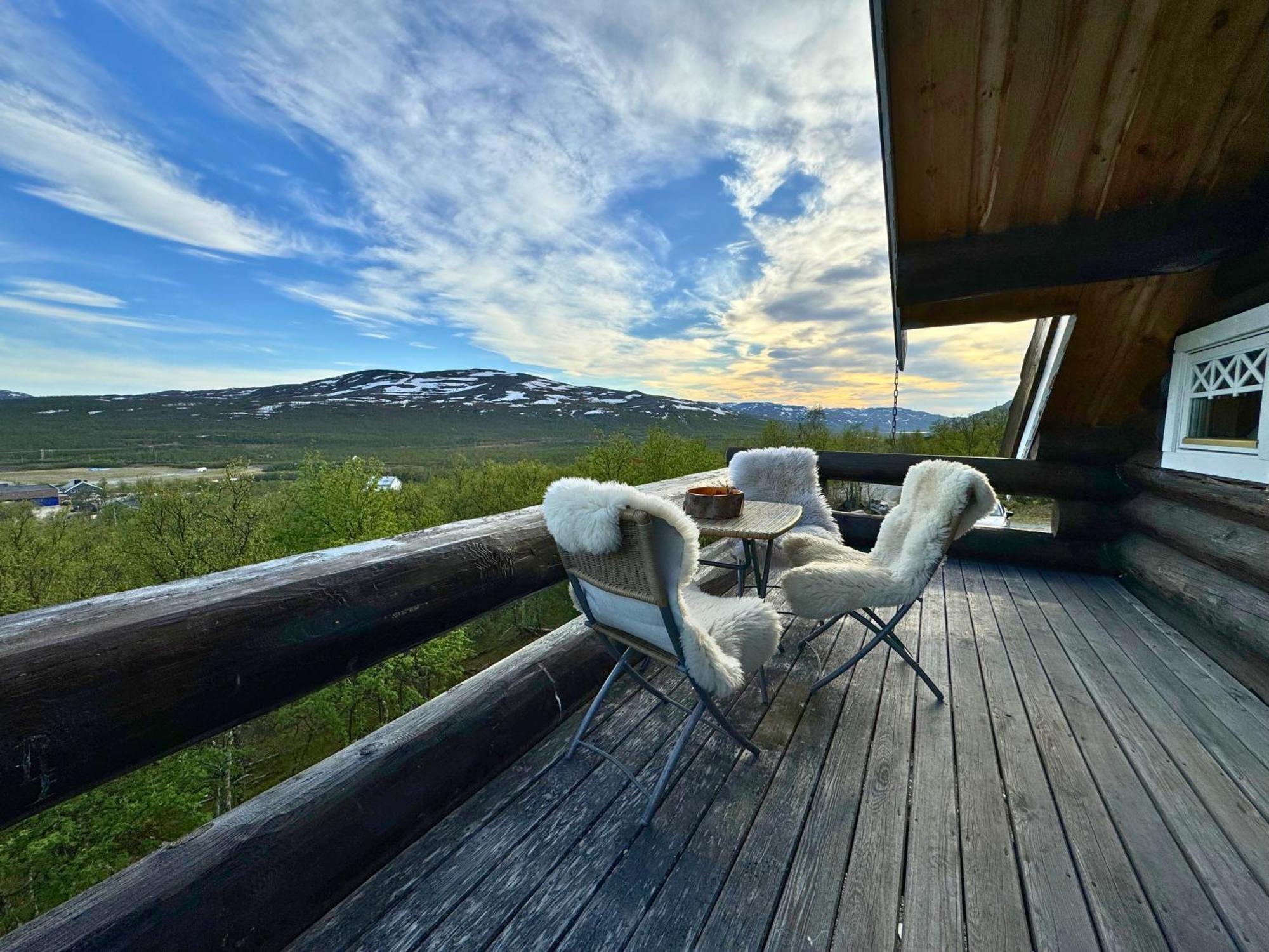 Unique Arctic Timber Cabin Skaidi 外观 照片